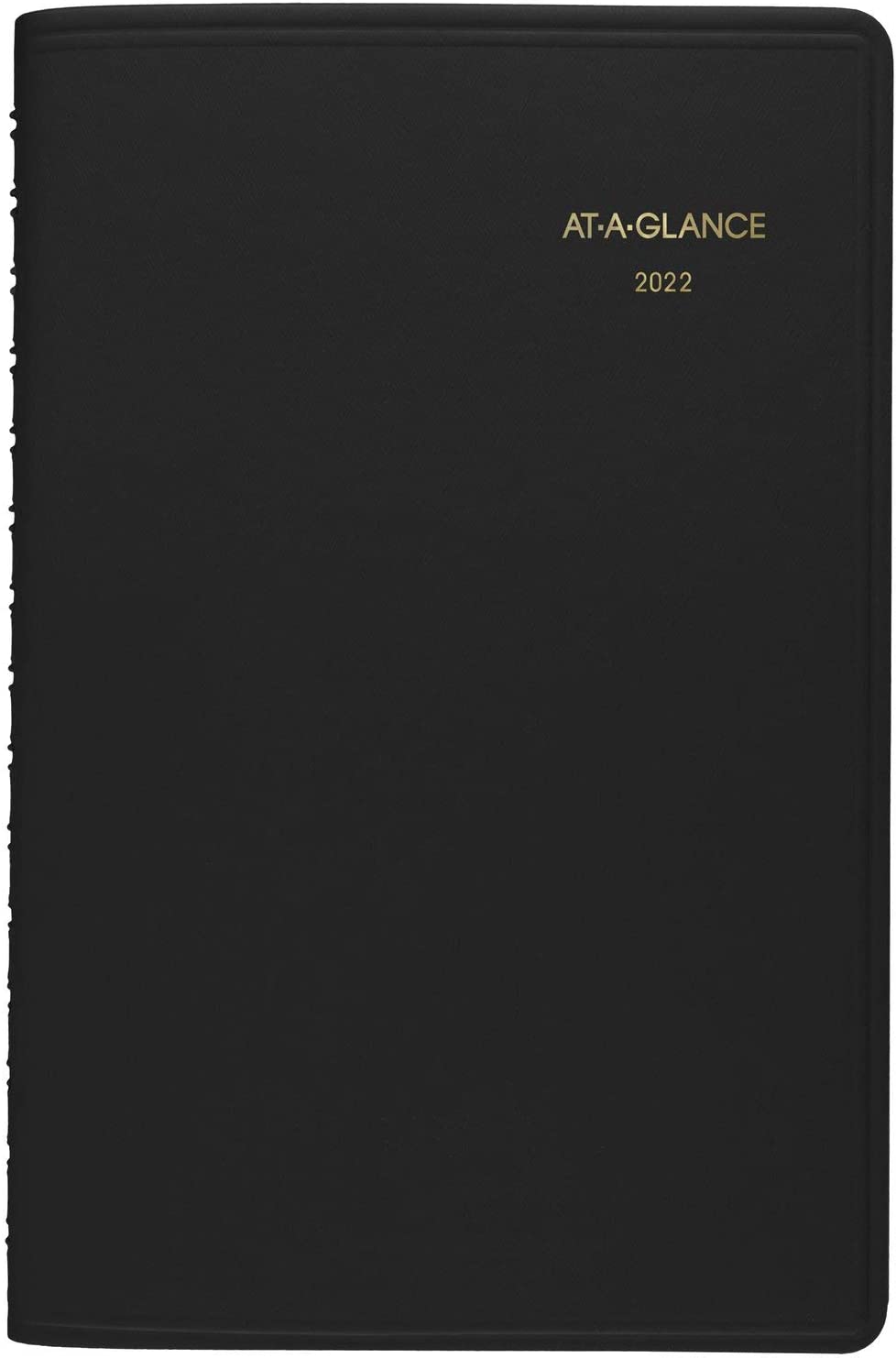 230816082813493_1 AT-A-GLANCE 2023 Weekly Planner, Quarter-Hourly Appointment Book, 7" x 8-3/4", Medium, Telephone/Address Pages, Black (7095105) - Image 1